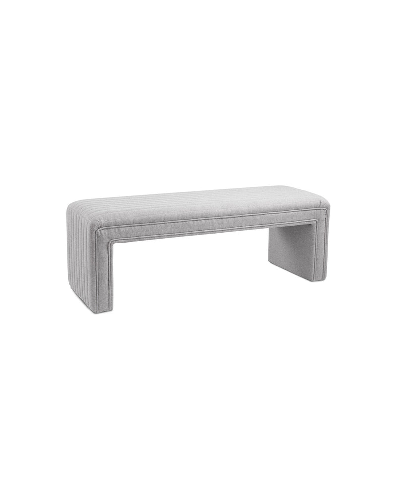U Bench: Grey Linen