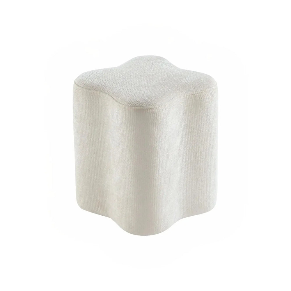 Clover Sculptural Ottoman Get Set Style Furniture