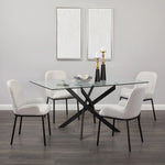 Load image into Gallery viewer, Bennett Dining Chair: Light grey
