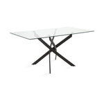 Load image into Gallery viewer, Victor Black Dining Table: Regular Size
