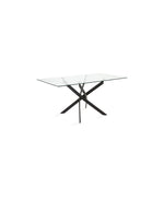 Load image into Gallery viewer, Victor Black Dining Table: Regular Size
