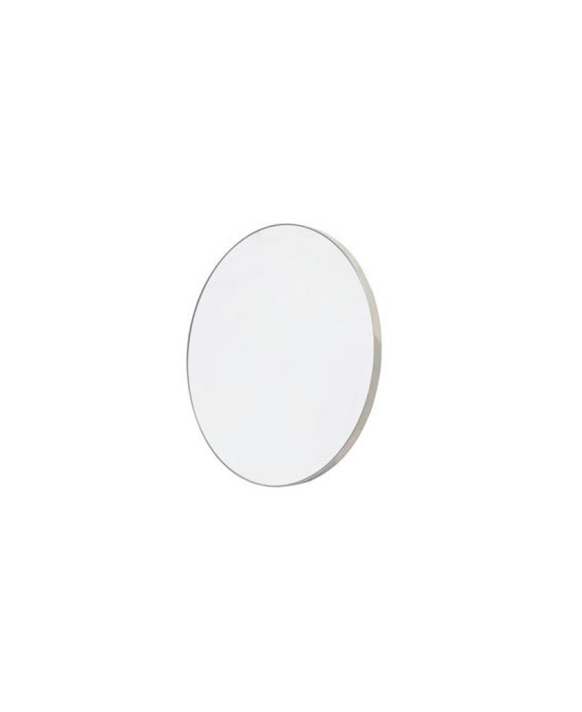 Wall Mirror: Polished Stainless Steel