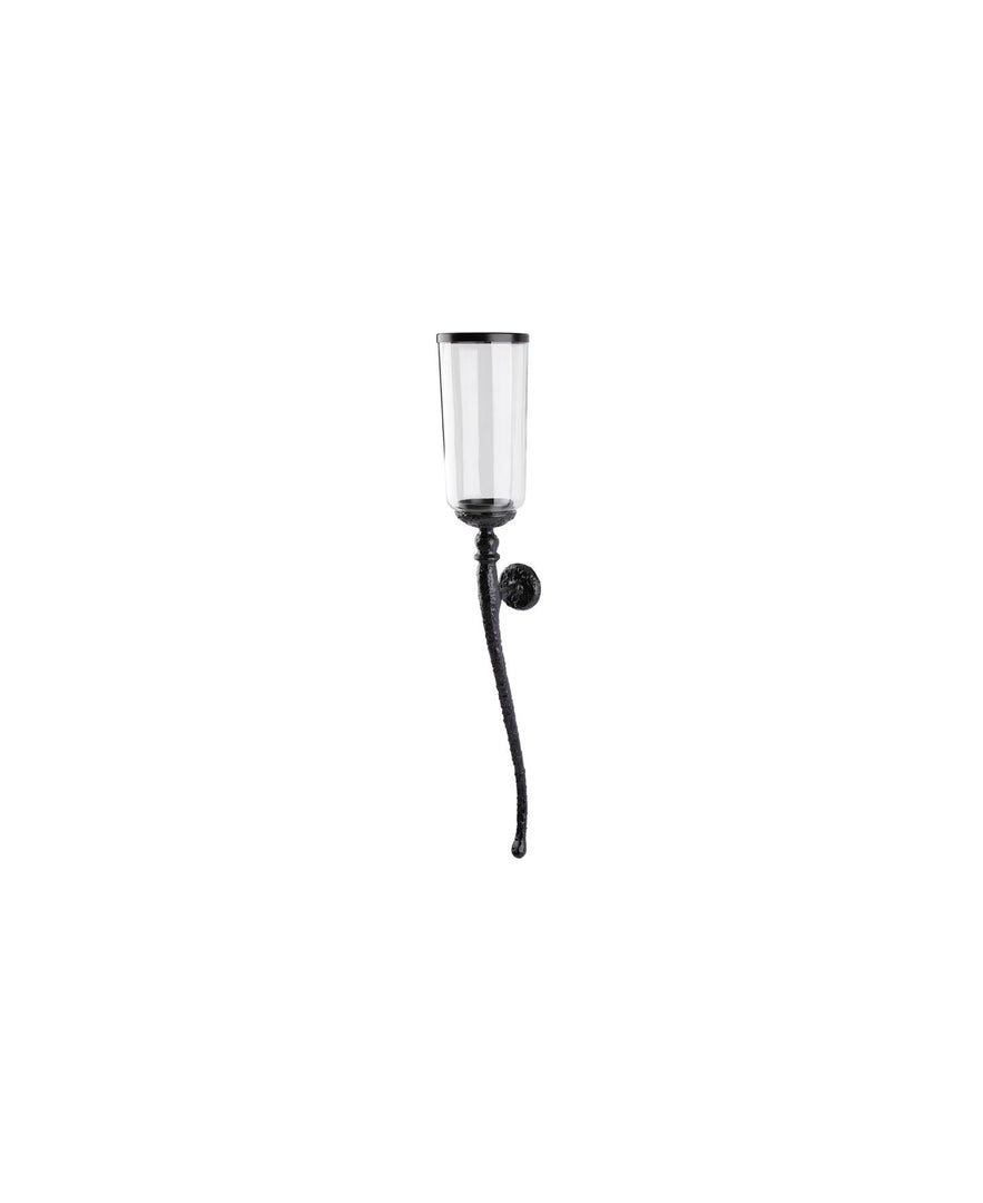 Wall Sconce: Black