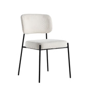 White Dining Chair*2 #130001