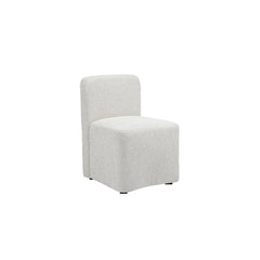 White Upholstered Dining Chairs*2 #130006 Get Set Style Furniture