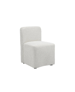 White Upholstered Dining Chairs*2 #130006 Get Set Style Furniture