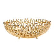 Gold Round Bowl