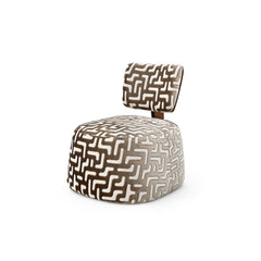 Kuba Burl Wood Accent Chair Get Set Style Furniture