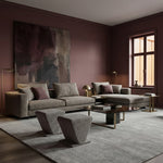 Load image into Gallery viewer, Diamond Ottoman Stool, 17.7" L x 14.6" W x 17.3" H, Plush Upholstery Makeup Stool, Footrest, Extra Chai, Accent Seat (Chocolate Brown) #100329 Get Set Style Furniture