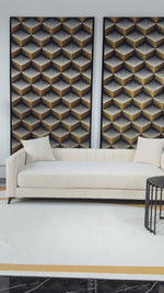 Load and play video in Gallery viewer, Luxora 84.6" Convertible Sleeper Sofa Bed, 2-in-1 Folding Sofa Bed with 2 Pillow, Modern Sleeper Couch for Apartment, Living Room&amp; Guest Room (Gray)