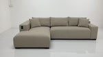 Load and play video in Gallery viewer, Khaki Sectional Sofa #030006
