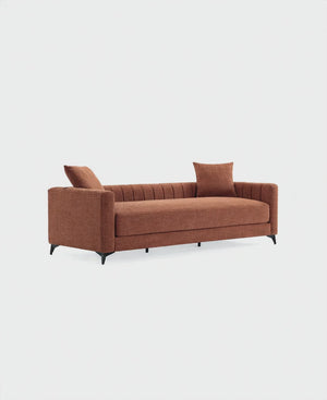 The Luxora 85.4" Convertible Sleeper Sofa Bed – Cedar