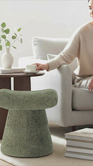 Archer Saddle Ottoman