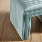 Load image into Gallery viewer, -Shaped Velvet Ottoman
