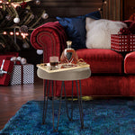 Load image into Gallery viewer, Velvet Brown Vanity Stool
