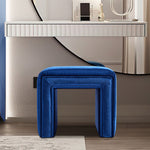 Load image into Gallery viewer, Shaped Velvet Ottoman
