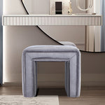 Load image into Gallery viewer, -Shaped Velvet Ottoman
