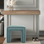 Load image into Gallery viewer, -Shaped Velvet Ottoman
