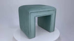 Load and play video in Gallery viewer, Light Green U Shaped Ottoman #100007
