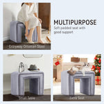 Load image into Gallery viewer, -Shaped Velvet Ottoman
