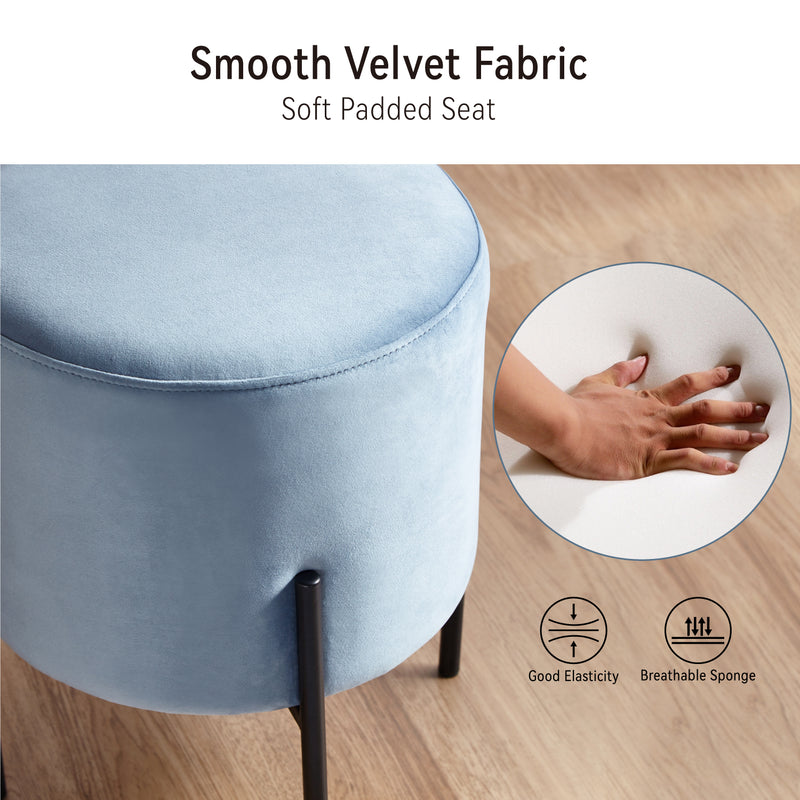 Light Blue Multifunctional Stool