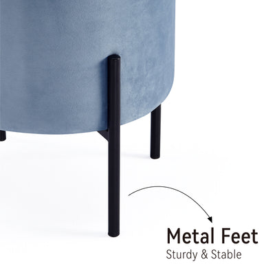 Light Blue Multifunctional Stool