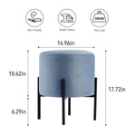 Load image into Gallery viewer, Light Blue Multifunctional Stool
