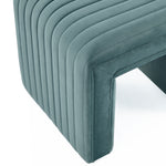 Load image into Gallery viewer, -Shaped Velvet Ottoman

