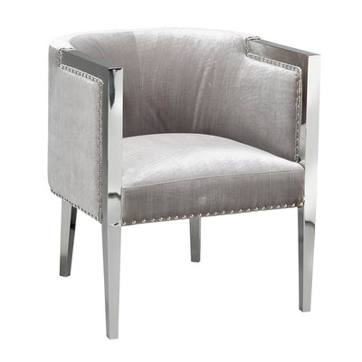 Accent Chair-Grey